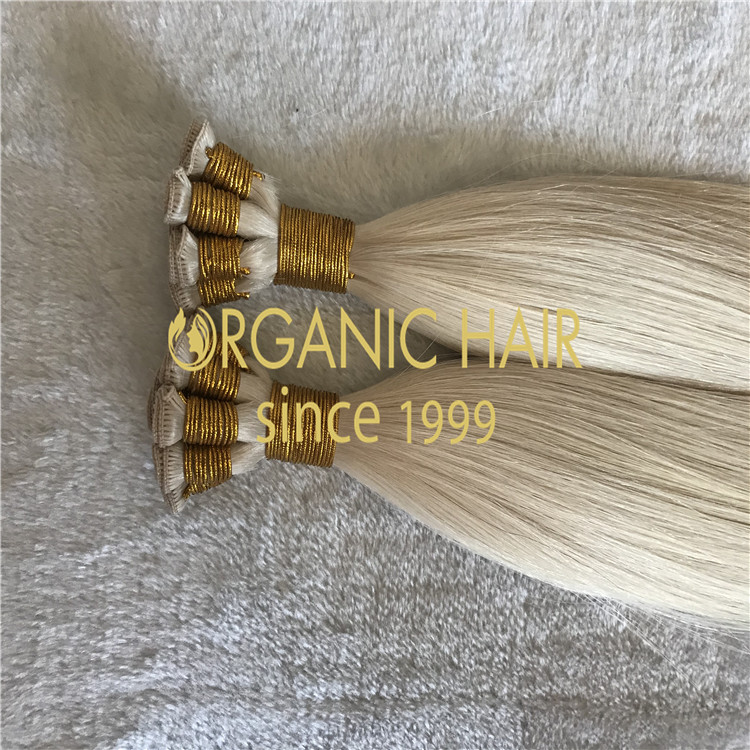 BLONDE HAND TIED WEFTS are available for pre-order H146